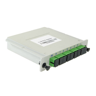 G657A1 G657A2 Ftth Sc/Upc Sc/Apc 1x8 Plc Splitter Cassette