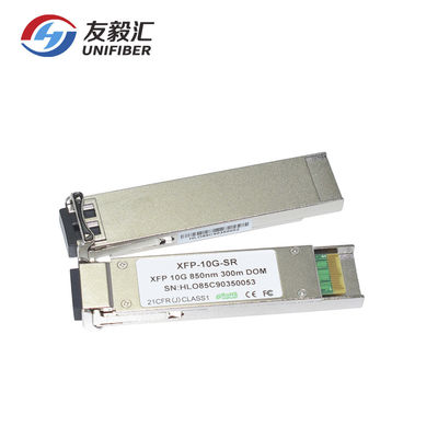 LC XFP 10G SR 850nm 300m DOM Fiber Optic Transceiver