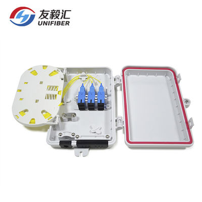 SC/LC ABS PC 12 Core FTTH Fiber Optic Enclosure Box
