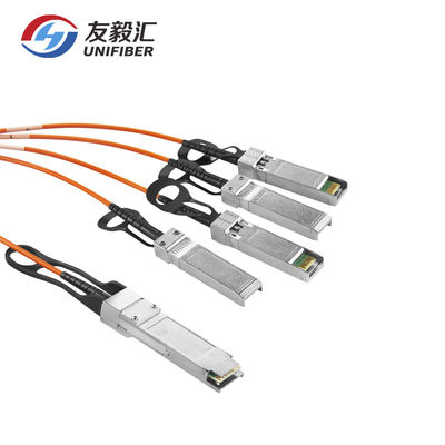 3.0mm OM3 OM4 40Gbps QSFP+ Active Optical Cable