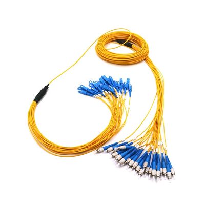 24 Core SC Upc To FC Upc LSZH OM3 Pre Terminated Patch Cord