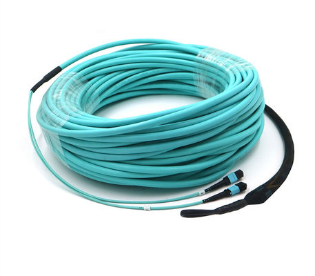 50/125um OM3 OM4 LSZH 24~144 Core MPO MTP Trunk Cable