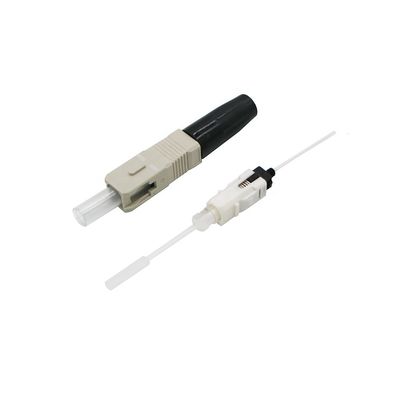 Indoor Hot Melt SC/APC FTTH Fiber Optic Quick Connector