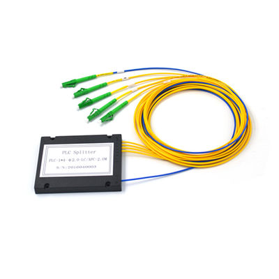 ABS Module 1.5m Pigtail G657A 1x4 Fiber Optic Splitter