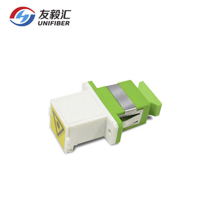 Single Mode OM3 OM4 Fiber SC Shutter Fiber Optic Adapter