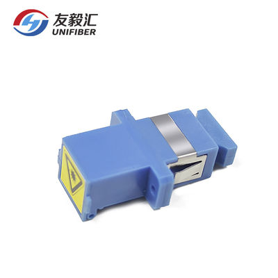 Single Mode OM3 OM4 Fiber SC Shutter Fiber Optic Adapter