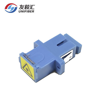 Single Mode OM3 OM4 Fiber SC Shutter Fiber Optic Adapter