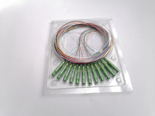 OS2 9/125um 12 Core OM4 1.5m Length Optical Fiber Pigtail