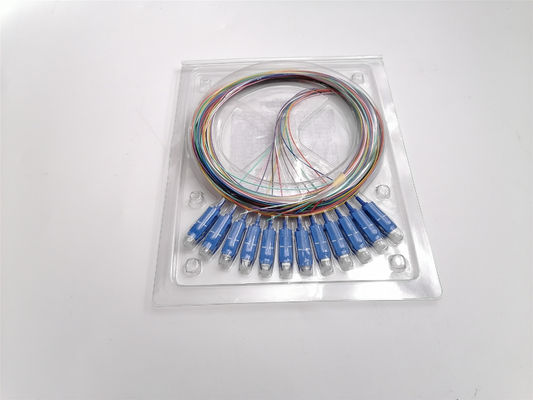 3ft SC UPC 12 Fibers OS2 Unjacketed Fiber Optic Pigtail