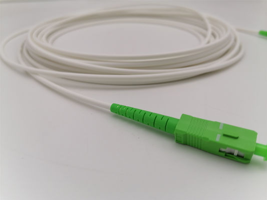 LSZH FTTH G657A2 Single Mode Drop Cable SC APC To SC APC