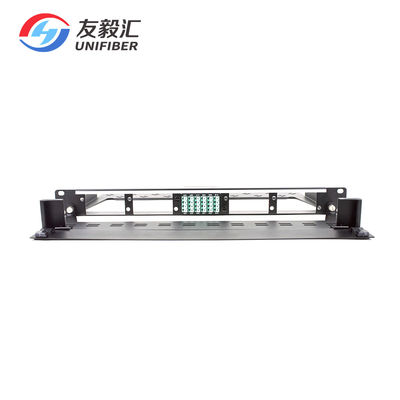 Ultra high Density MPO MTP Patch Panel 1U 120F 5x24F separate Cassette Module with OM3 Quad LC