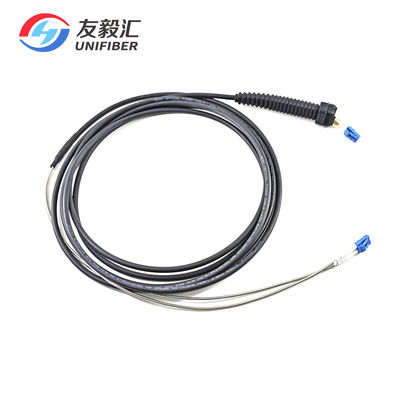 Duplex LC G657A1 FTTA CPRI NSN Fiber Optic Patch Cable