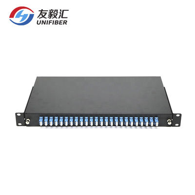 Single Mode Duplex 1U 12/24 Port LC Fiber Patch Panel