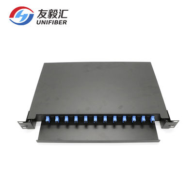 FTTH  Om4 19" Rack Mount SC Simplex Optical Patch Panel
