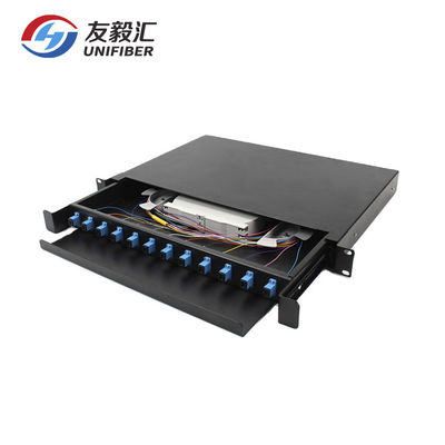 FTTH  Om4 19" Rack Mount SC Simplex Optical Patch Panel
