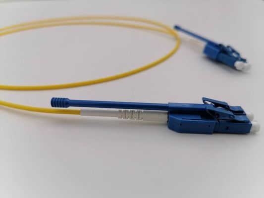 2.0mm LC UPC To LC UPC Uniboot OS2 Single Mode Patch Cord LSZH