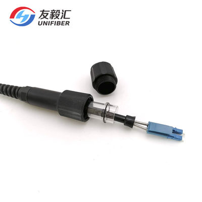 CPRI PDLC To LC Duplex G657A1 7.0mm Fiber Optic Patch Cable