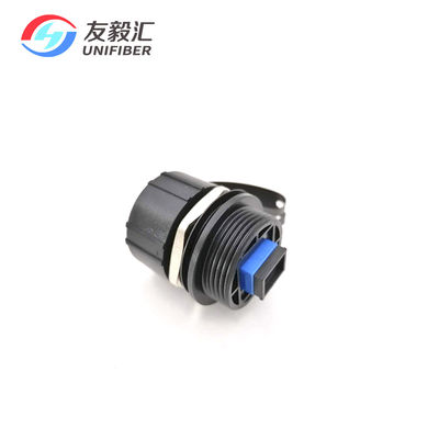 IP67 Waterproof FTTA ODVA Socket SC Bulkhead Adapter