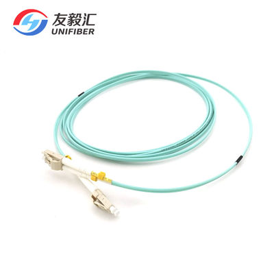 OM3 Duplex LC To LC 2.0mm LSZH 3M Optical Patch Cable