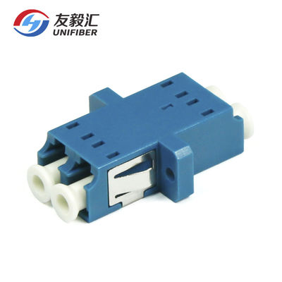 LC/UPC To LC/UPC Duplex SC Footprint Fiber Optic Coupler