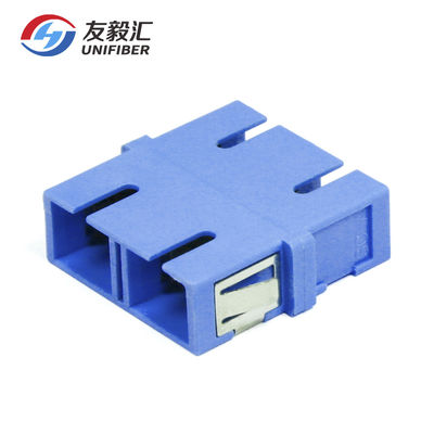 95%RH FTTx SC/UPC To SC/UPC Duplex Fiber Optic Adapter