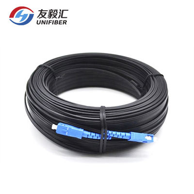 SC/UPC To SC/UPC G657A1 2.0*5.0mm Drop Wire Patch Cord 150M