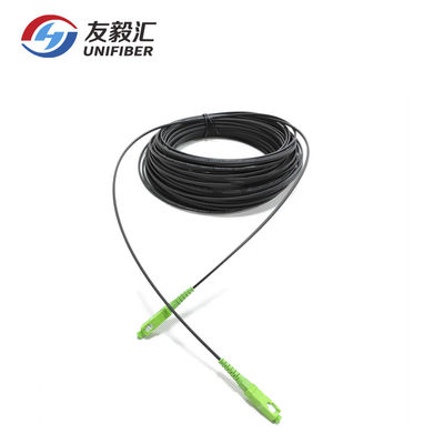 G657A2 LSZH FTTH 30M Drop Cable Patch Cord SC/APC To SC/APC