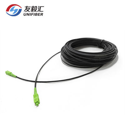 G657A2 LSZH FTTH 30M Drop Cable Patch Cord SC/APC To SC/APC