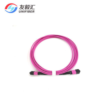 OM4 12 Fiber Female Polarity B 5M MPO Trunk Cable