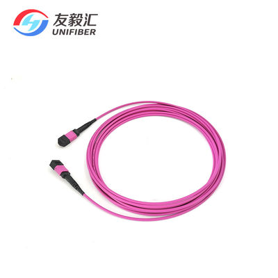 OM4 12 Fiber Female Polarity B 5M MPO Trunk Cable