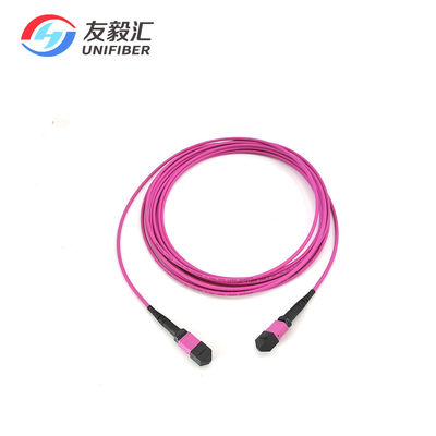 OM4 12 Fiber Female Polarity B 5M MPO Trunk Cable