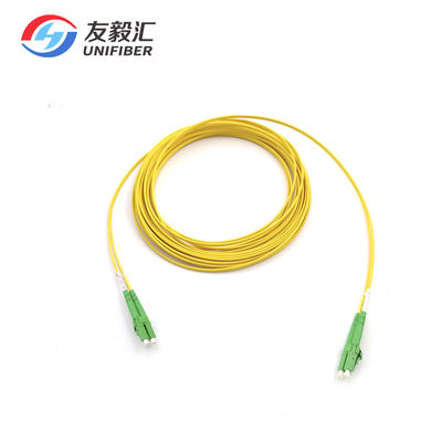 LC APC To LC APC G657A1 2.0mm 15m Fiber Optical Patch Cord