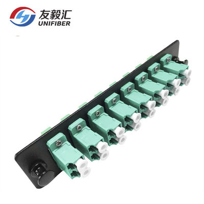 Metal LC Duplex 16fibers OS2 Single Mode Adapter Panel