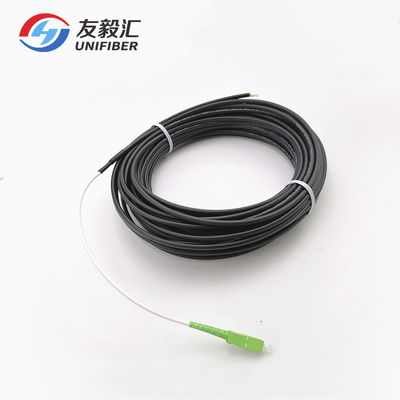 SC APC G657A2 4.6mm LSZH 80M FTTH Drop Cable For FTTH