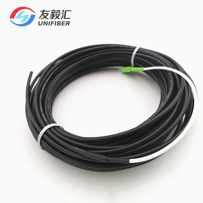 SC APC G657A2 4.6mm LSZH 80M FTTH Drop Cable For FTTH