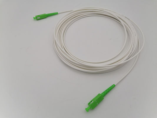 SC/APC To SC/APC 3.0mm G657B3 FTTH Optical Patch Cord LSZH 2M