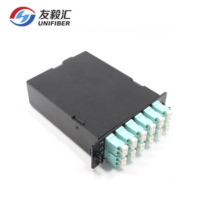 Duplex LC 10G OM3 24fiber MPO LGX Cassette Module