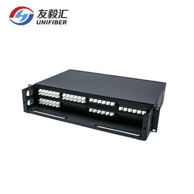 8x24 LC Duplex 2U 192core MPO To LC Fiber Patch Panel