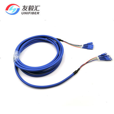 G652D Double Sheathed SC/UPC-SC/UPC Armored Patch Cord