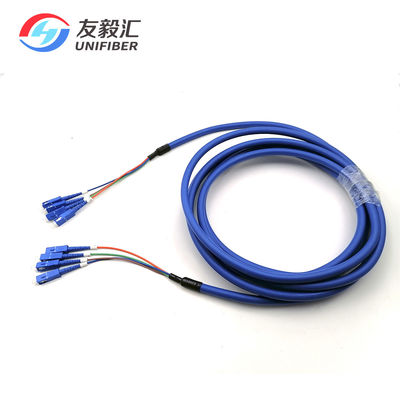G652D Double Sheathed SC/UPC-SC/UPC Armored Patch Cord