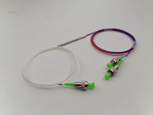 CATV FTTH 0.9mm FC/APC 1x2 Fbt Coupler Splitter Tube