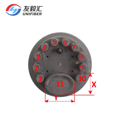 24F 72/144core Underground Fiber Splice Enclosure