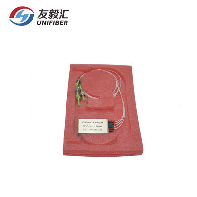 5V 1550nm Mechanical Fiber Optic Switch 1x4 Latching
