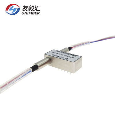 Non Latching 5V D2x2B 1550nm Fiber Optical Switch LC UPC