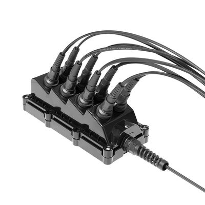 IP68 Waterproof Multiport Fiber Optic Termination Box For FTTH