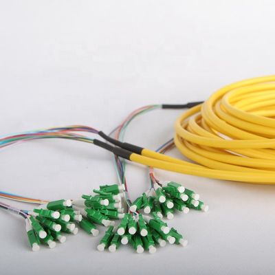 LC/APC OS2 Indoor Pre Terminated Multi Fiber Cables SingleMode