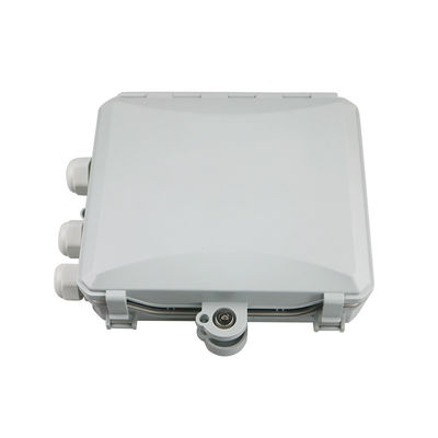 FTTH Wall Mount Outdoor Fiber Termination Box ABS Material