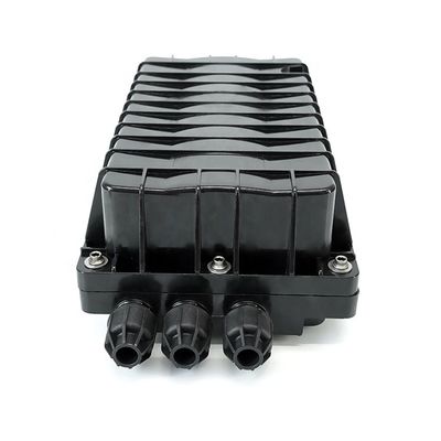 3 In 3 Out Inline IP68 Outdoor Fiber Splice Box Direct Burial