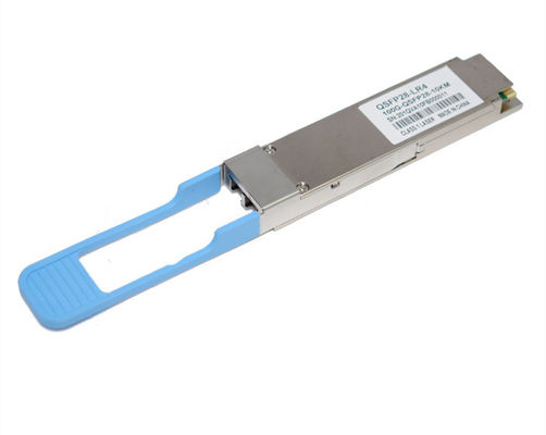 100GBASE-LR4 QSFP28 1310nm Optical Transceiver Module LC Duplex