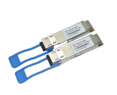 100GBASE-LR4 QSFP28 1310nm Optical Transceiver Module LC Duplex